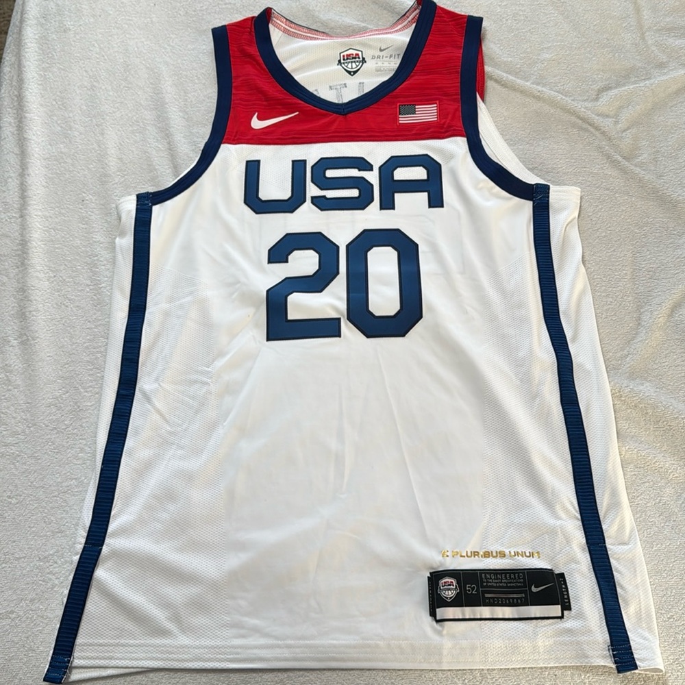 USA team basketball jersey